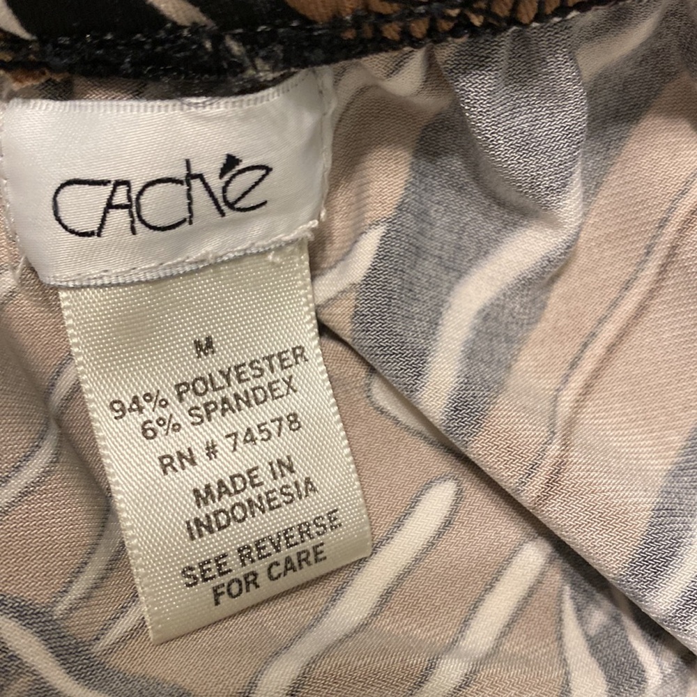 Cache Jumpsuit Romper Pants Suit Playsuit Tropica… - image 4